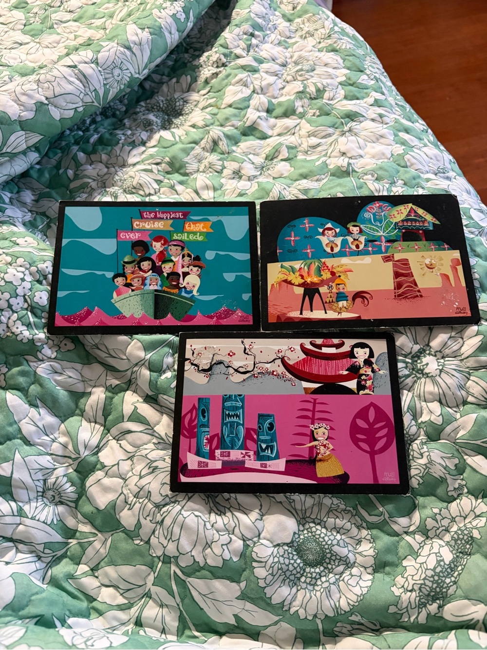 It’s a small world postcard lot